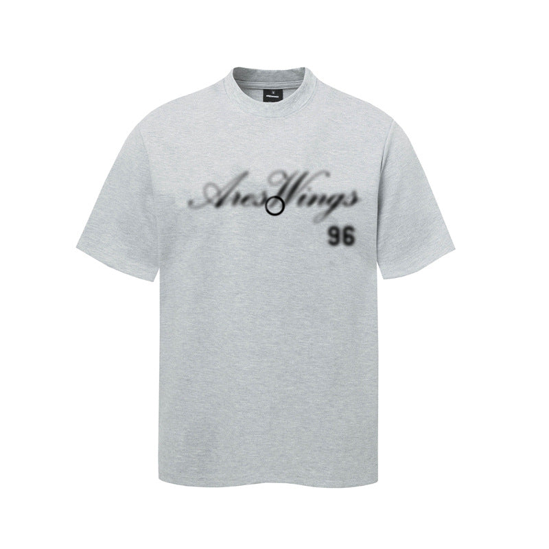 Hip Hop Shirts For Boys Alphabet Print Short Sleeve T-Shirt