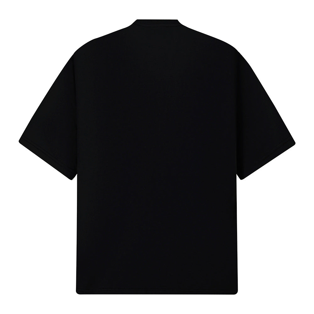 Nostalgia T Shirts Letter Embroidered T-Shirt Summer Short Sleeve Loose Top