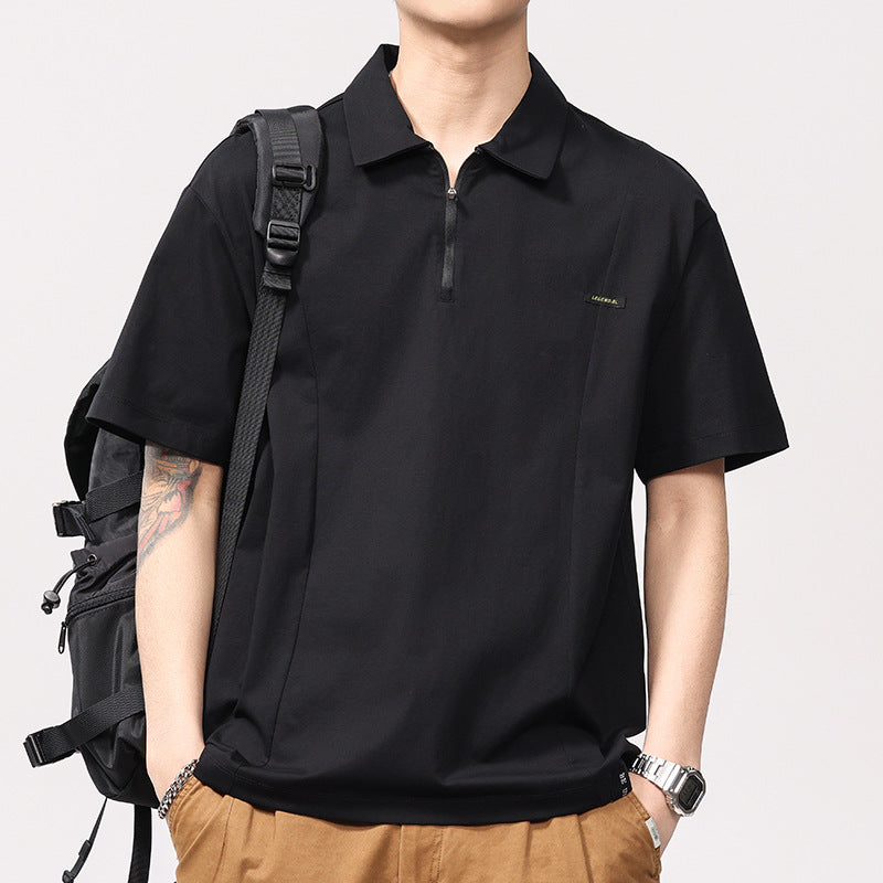 Mens T-shirts Vintage Short Sleeves Summer Loose
