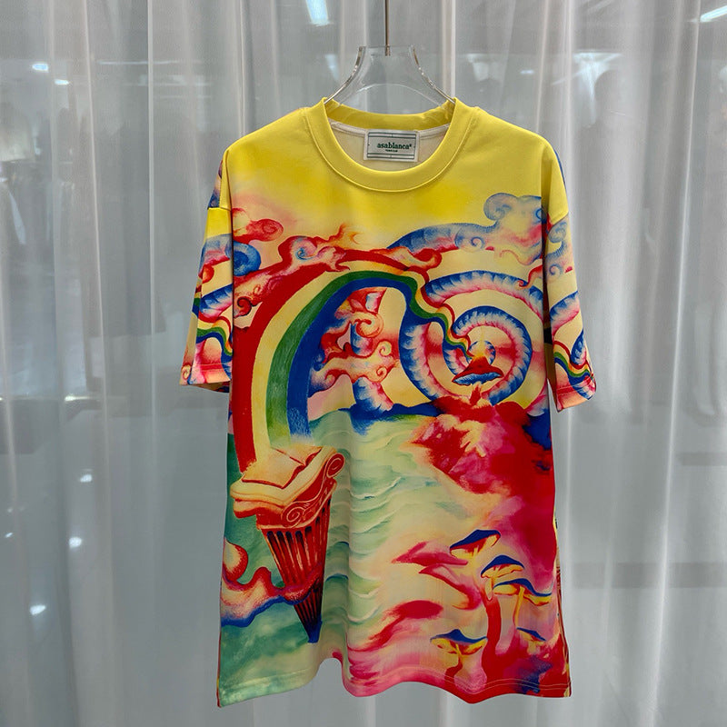 East Coast Shirts Crew Neck Short Sleeve T-Shirts, Tops