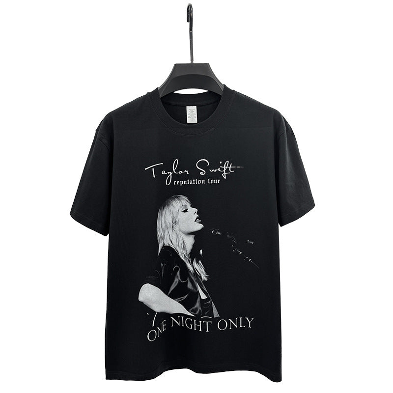 Unisex T-shirts Short Sleeve T-Shirts Cotton