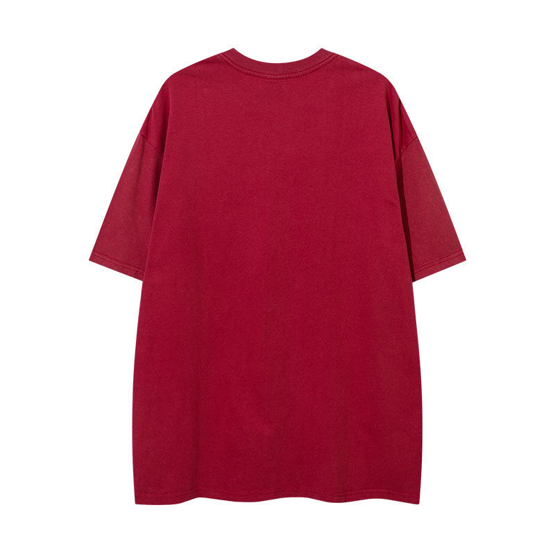 Vintage Tišö Rt Short Sleeve T-Shirt Summer Loose Top