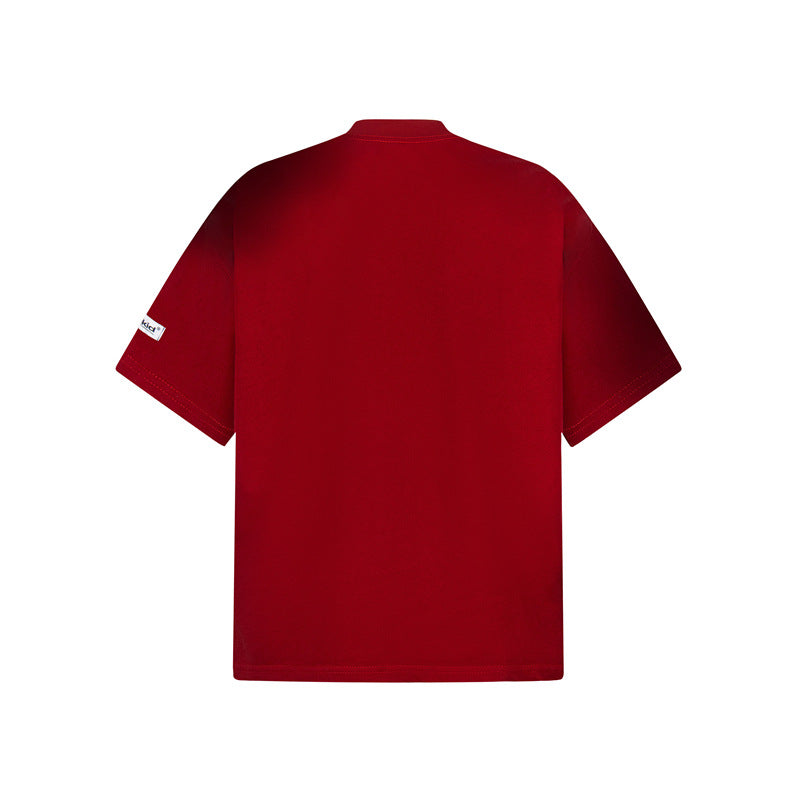 Camisas Retros Short Sleeve T-Shirt Crew Neck Top