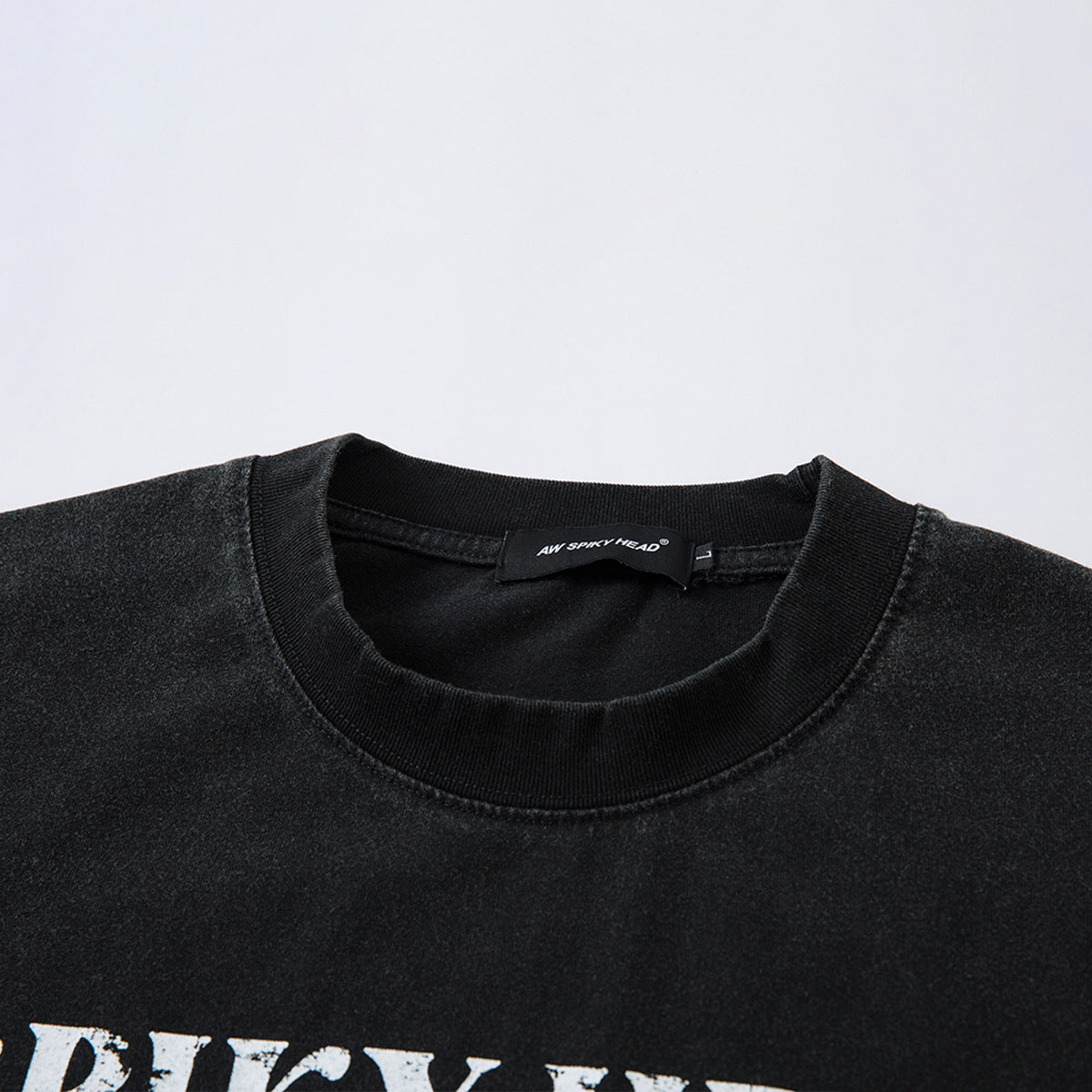 60s Style T Shirts Retro Washed Short Sleeve T-Shirts