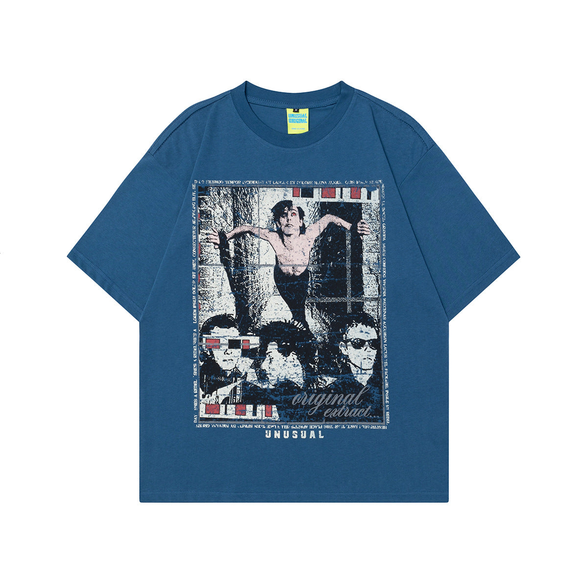 90s West Coast Hip Hop Fashion T Shirts Summer Cotton Loose Top