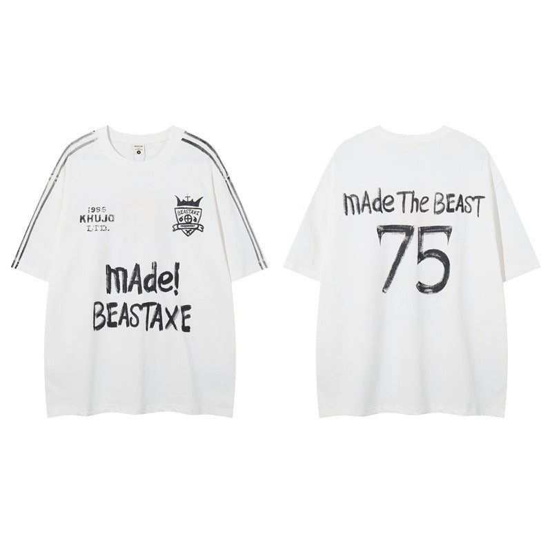 Y2K mens shirt summer
