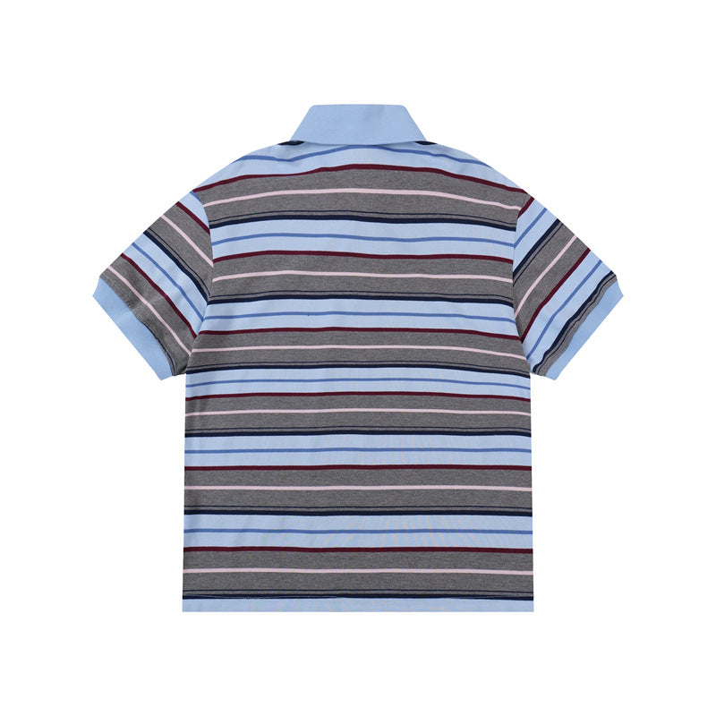 Casual Street Wear Vintage Loose Casual Loose POLO Shirt Top