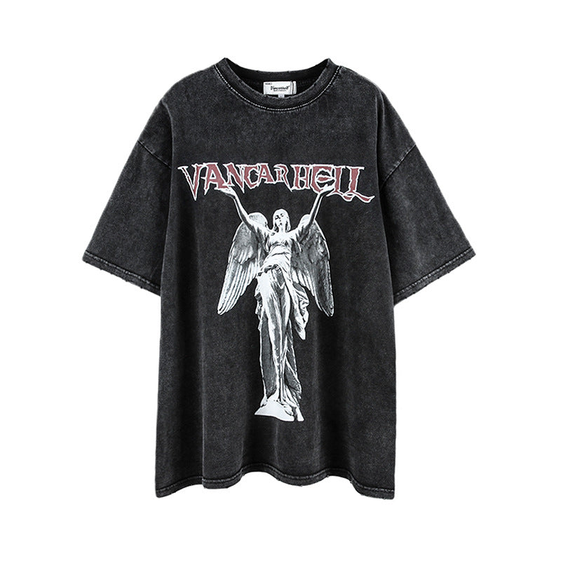 Vintage Usa Shirt Old Madonna Print Short Sleeve T-Shirt