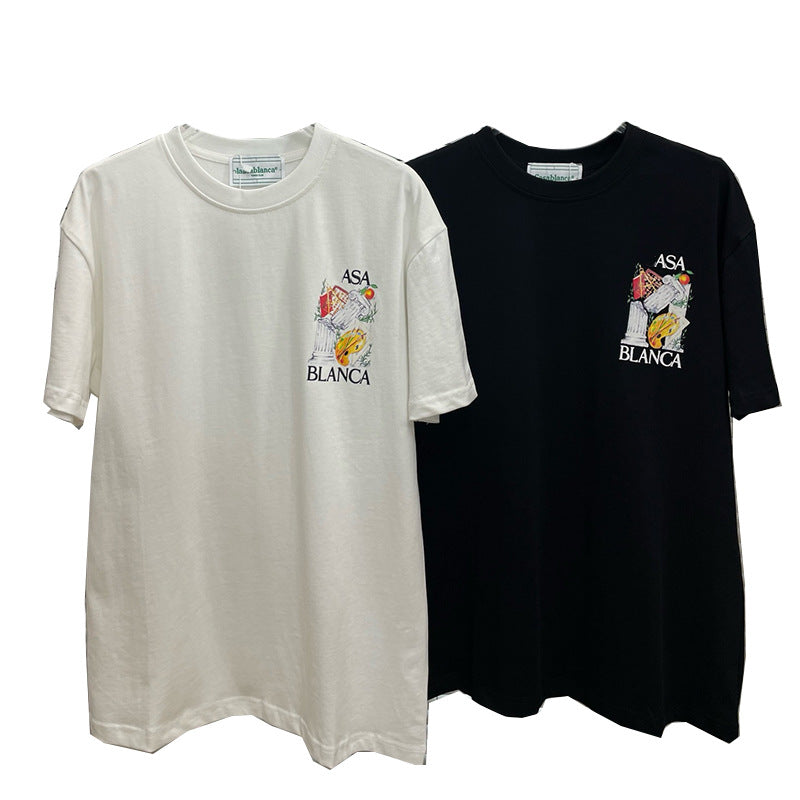 East Coast Shirts Crew Neck Short Sleeve T-Shirts, Tops
