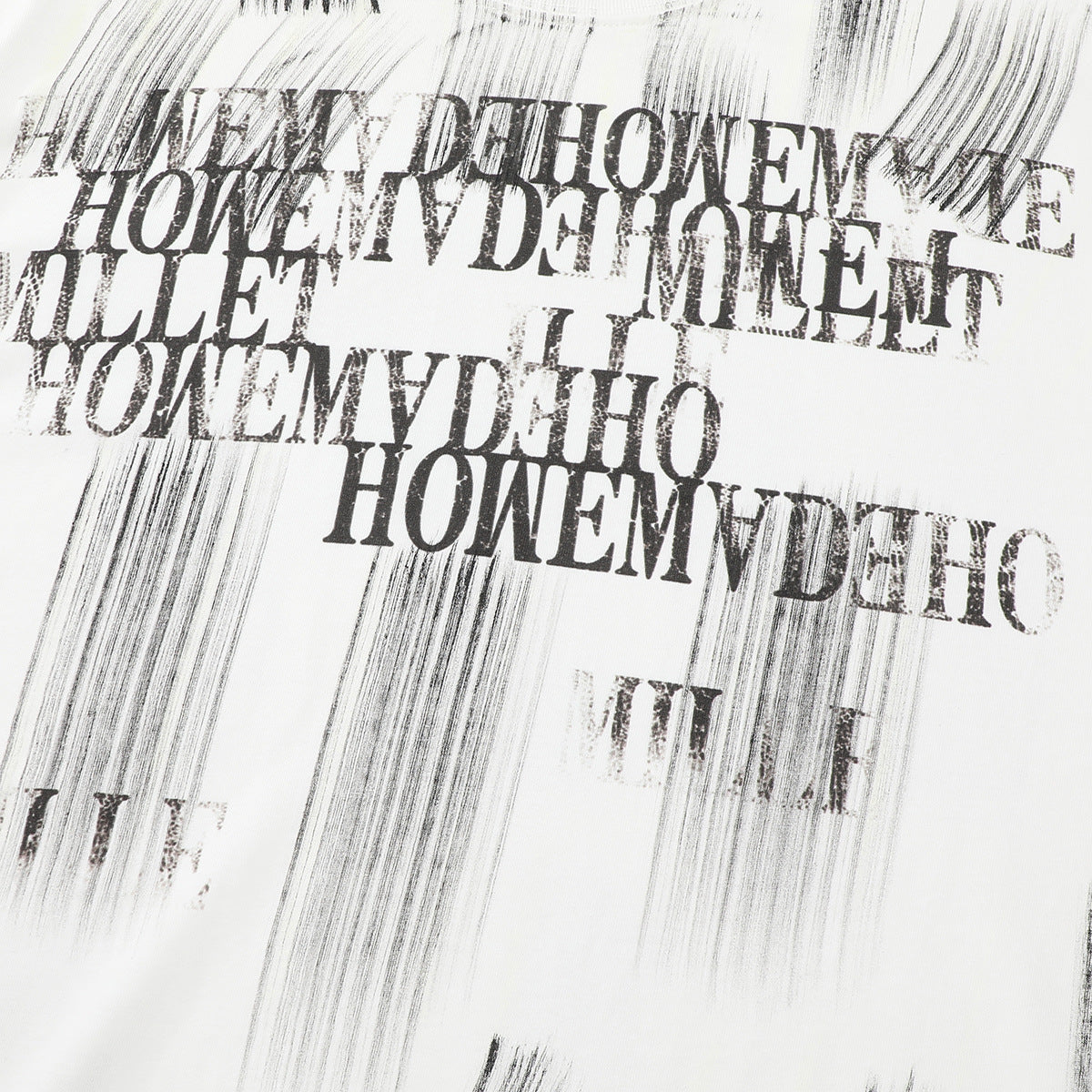 60s Style T Shirts Graffiti Print Short Sleeve T