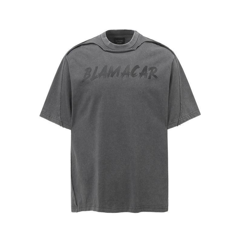 Camisas Retros Summer Crew Neck