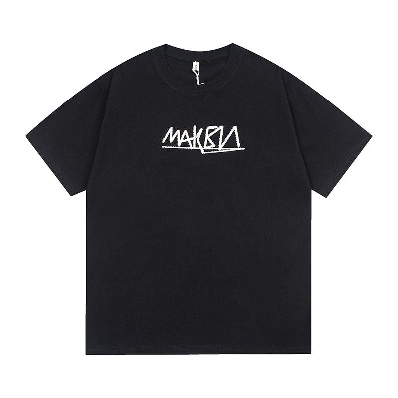 Vintage Tišö Rt Dice Letter Print Short Sleeve T-Shirt