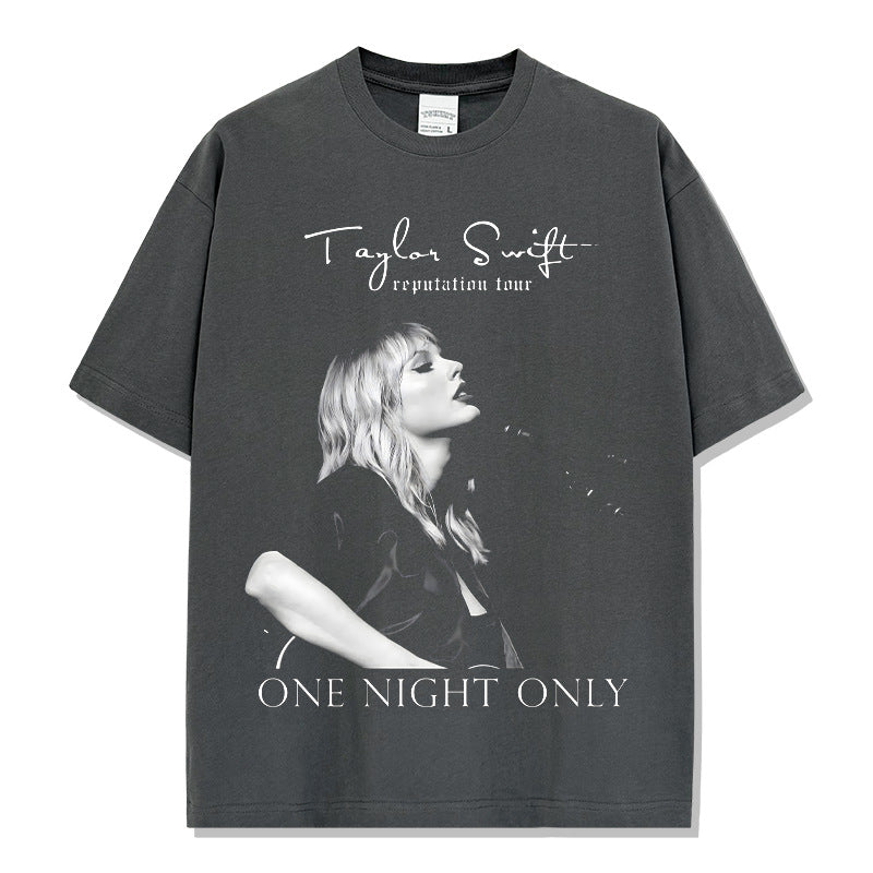 Unisex T-shirts Short Sleeve T-Shirts Cotton