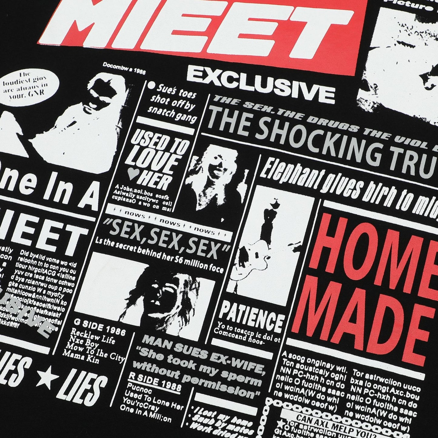 1990 Fashion T-Shirt Short Sleeve Loose