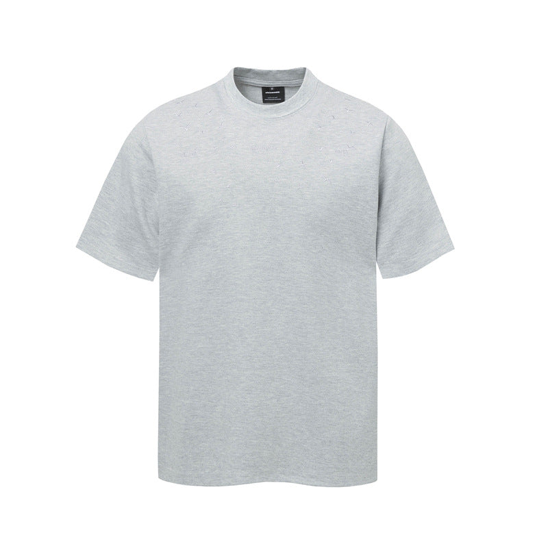 Hip Hop Shirts For Boys Short Sleeve T-Shirt Crew Neck Loose Casual