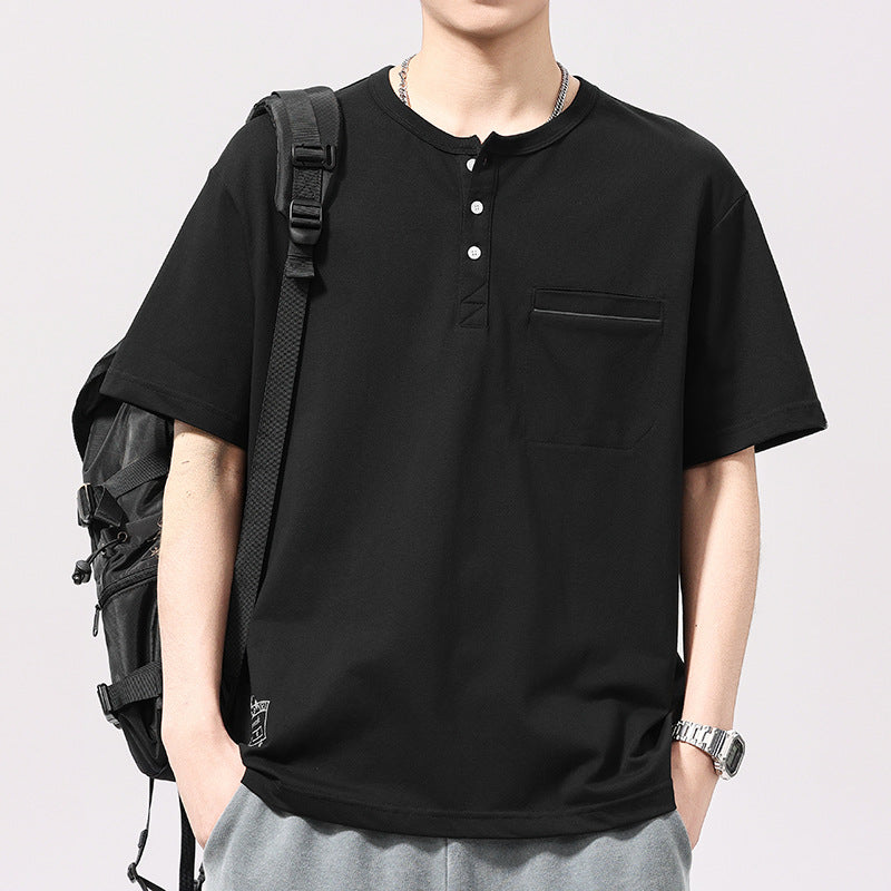 Men T-shirts Short Sleeve Summer Top