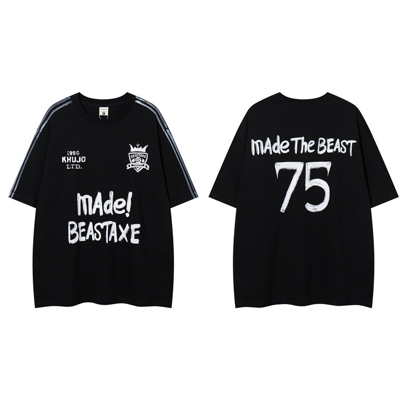Y2K mens shirt summer