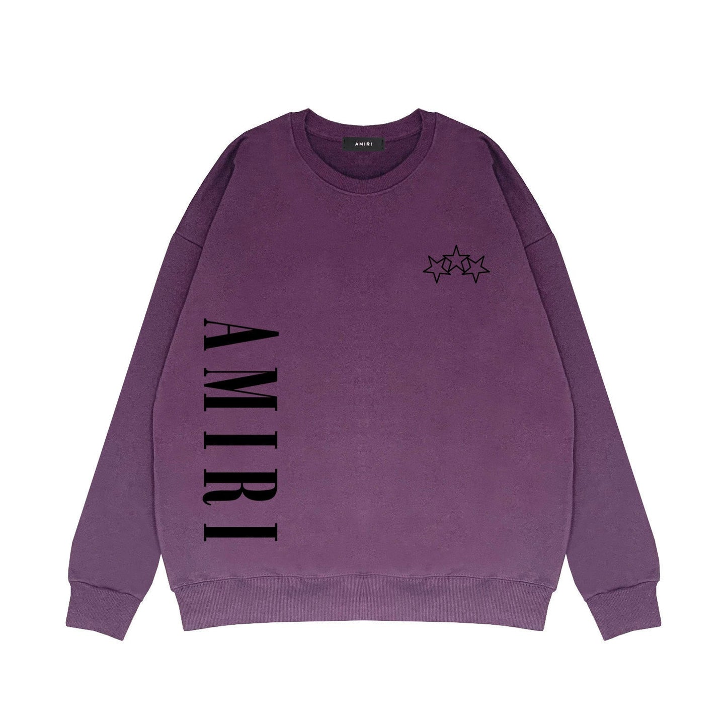 Amiri Sweatshirt Loose Casual Print Round Neck Sweater