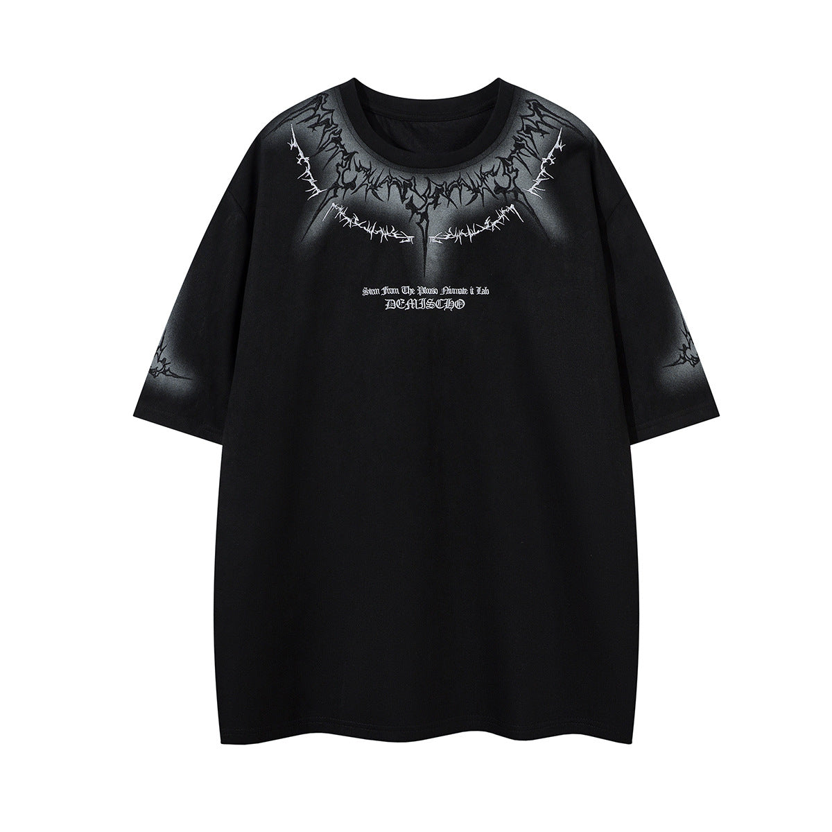 Hip hop shirt summer embroidery short sleeve t-shirt