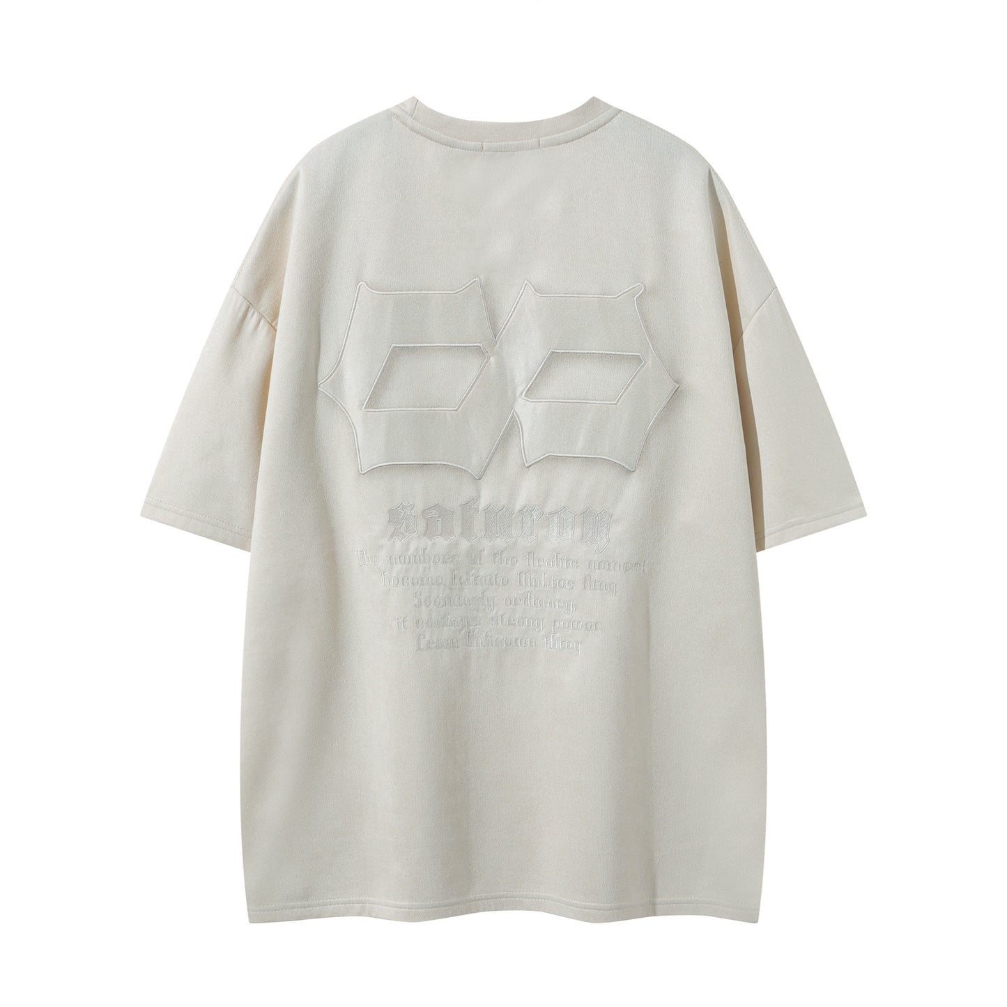 1990 Fashion T-Shirt Vintage T-Shirt Summer Embroidery Short Sleeve