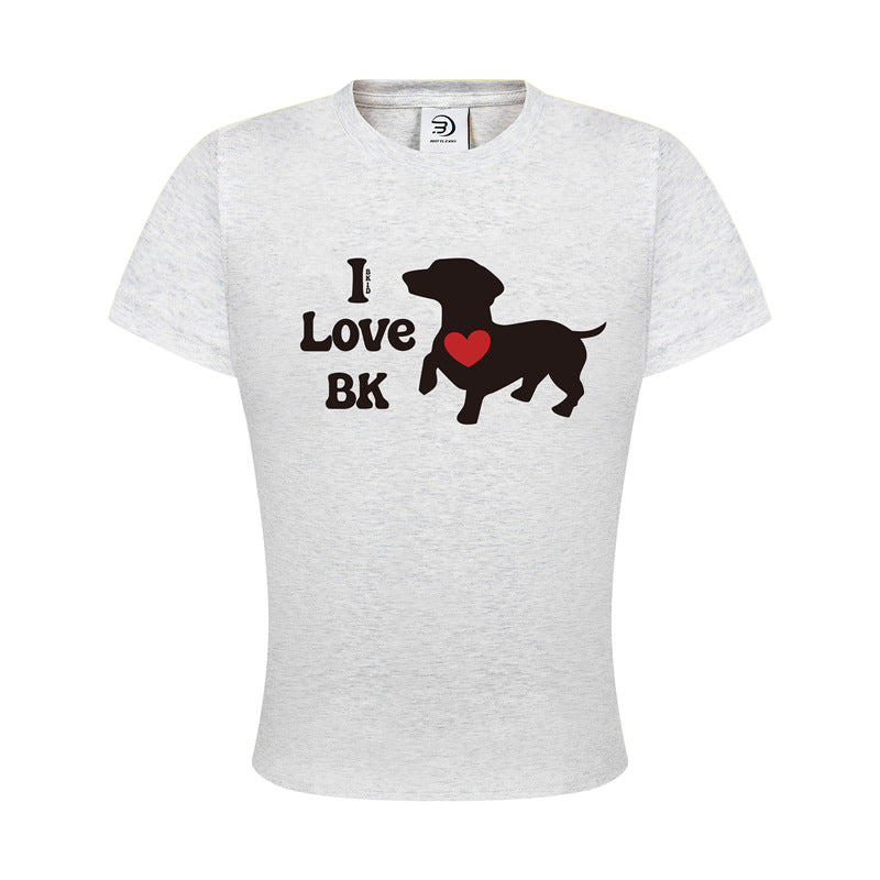 Stone Wash T shirt Hip Hop Loose T-shirt Short Sleeve