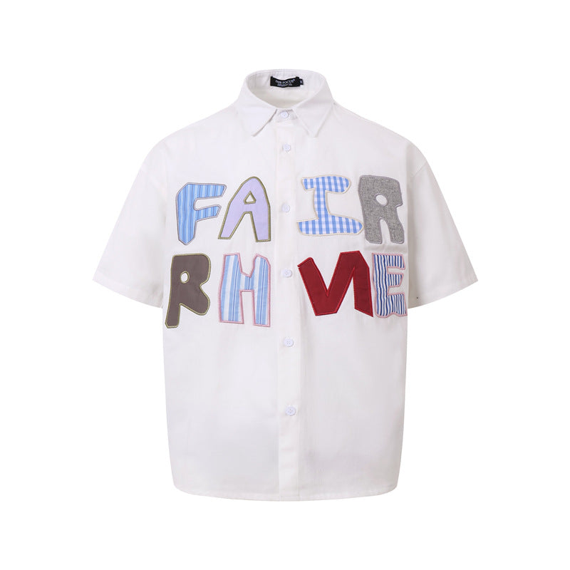 Casual Street Wear Short Sleeve T-Shirt Oversize Loose Casual Shirt