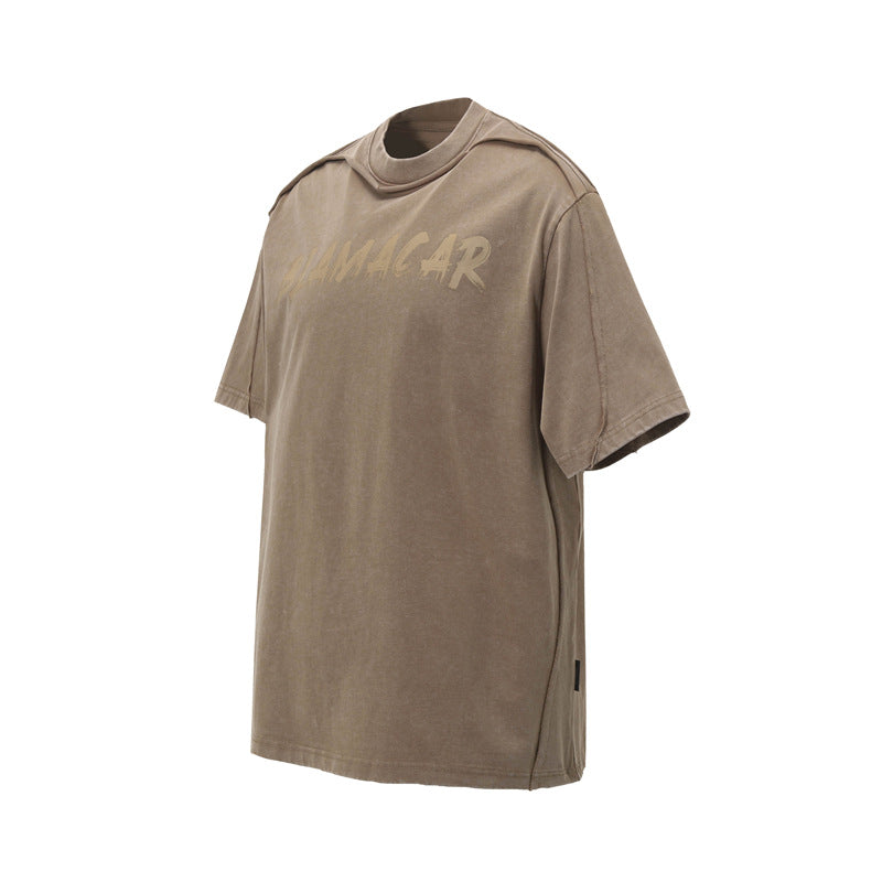 Camisas Retros Summer Crew Neck