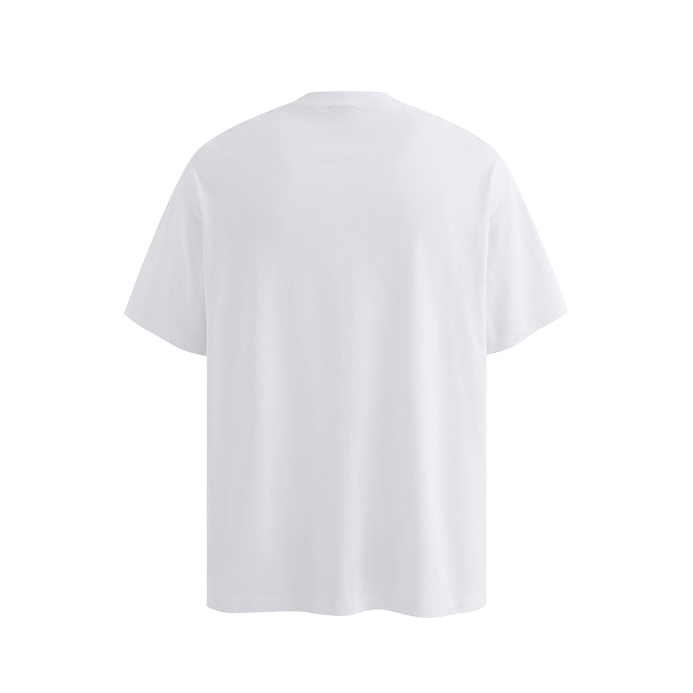 Nostalgia T Shirts Vintage Short Sleeve T-Shirt Summer Loose Top