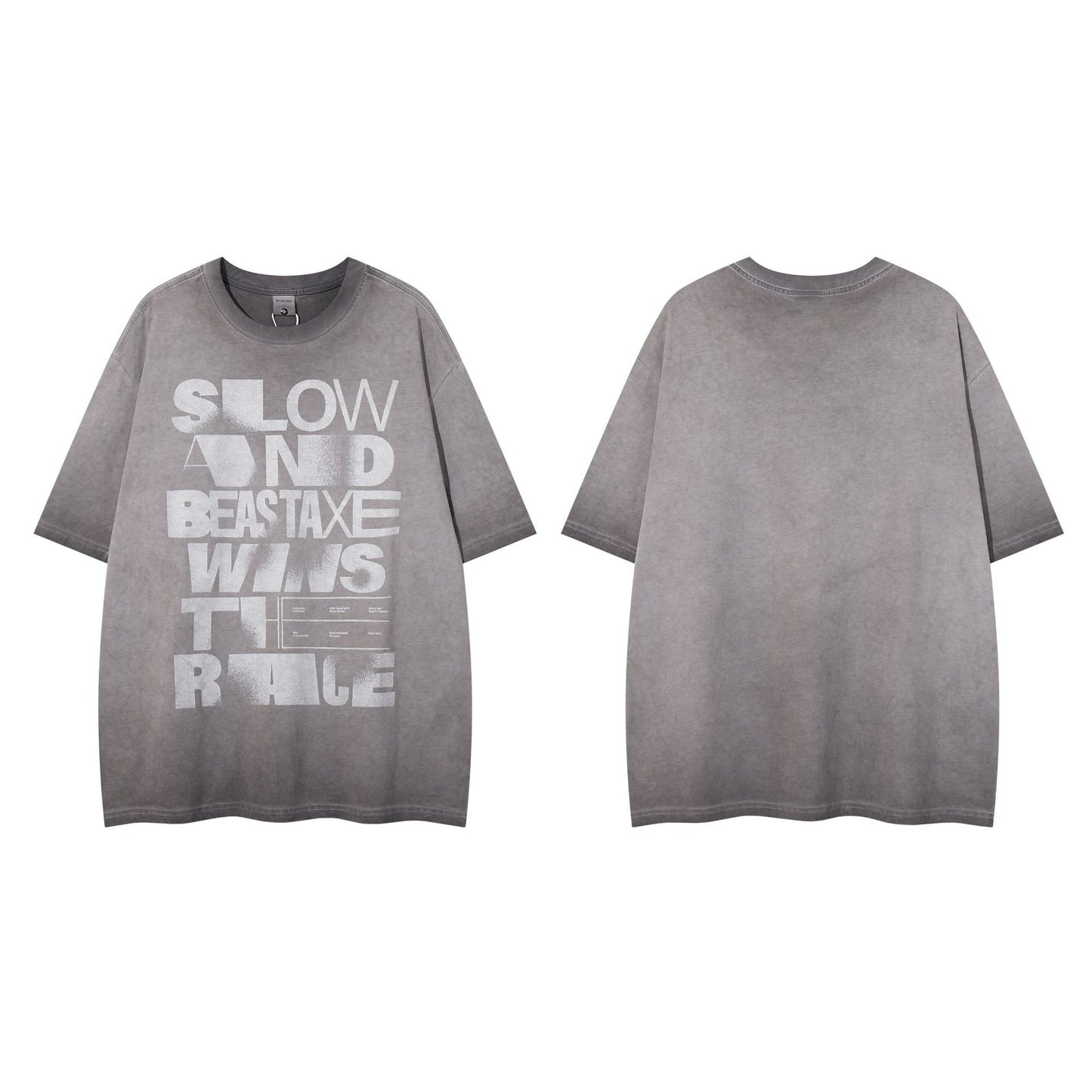 60s Style T Shirts Summer Vintage Washed Short Sleeve T-Shirts