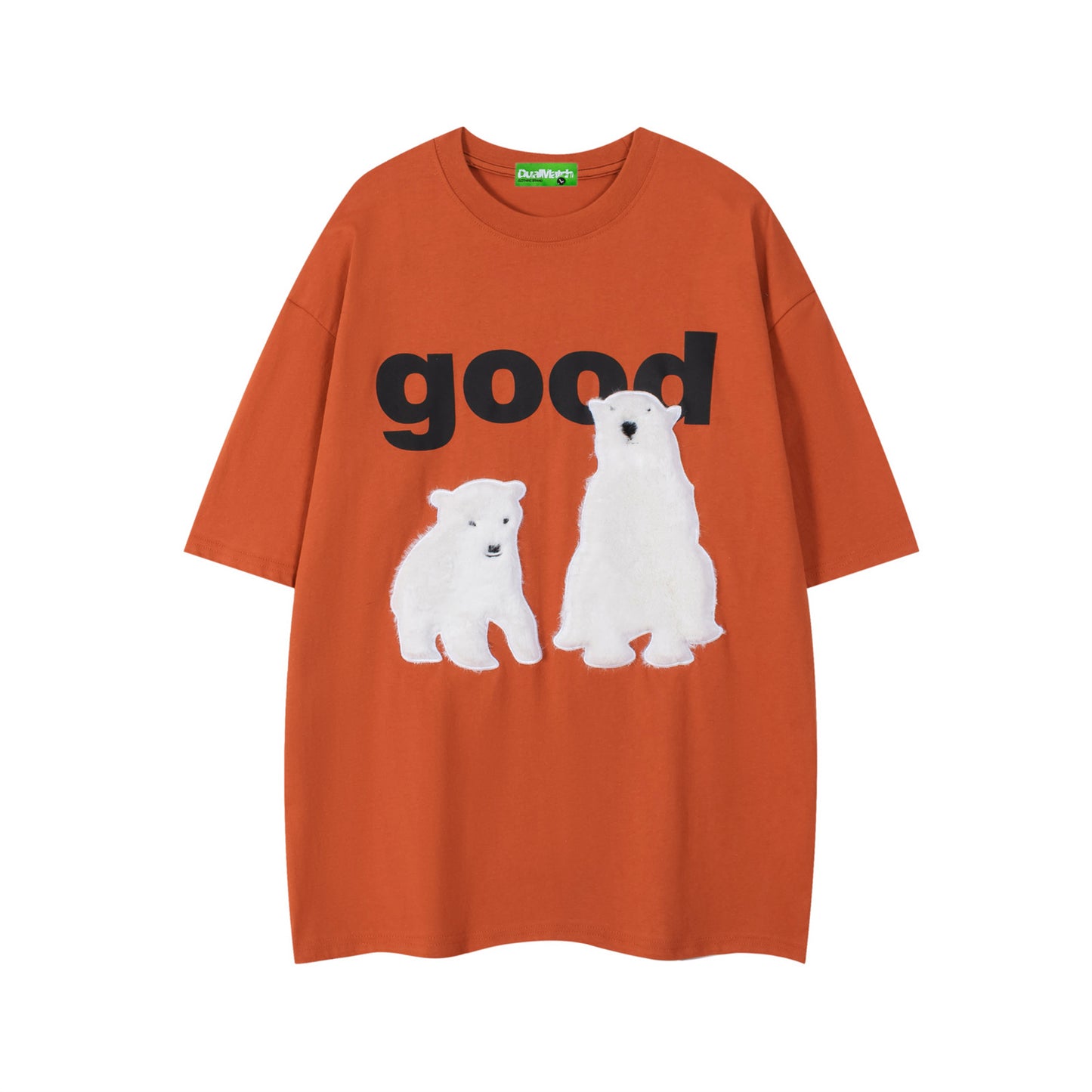 Vintage tarz t shirt vintage polar bear short sleeve t-shirt