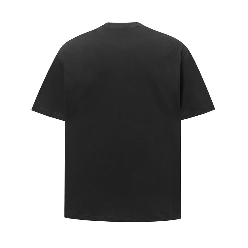 Hip Hop Shirts For Boys Summer Graffiti Alphabet Print Short Sleeve T-Shirt