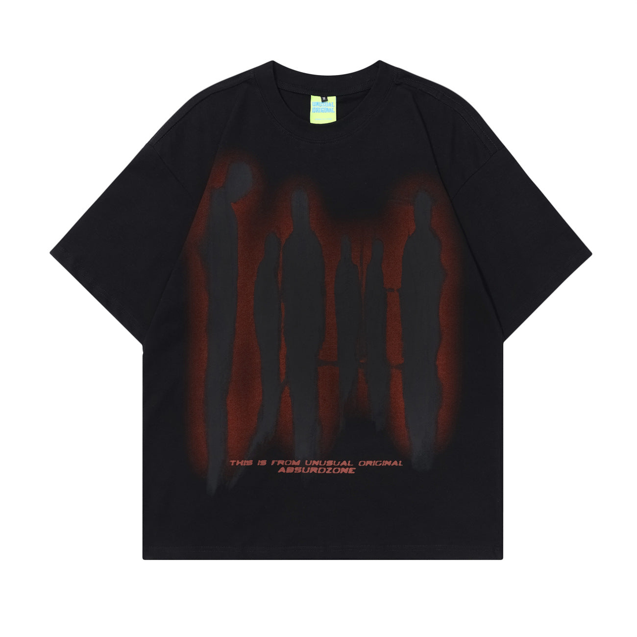 Unisex T-shirts Summer Men's and Women's Aliens Loose Short Sleeve T-Shirts