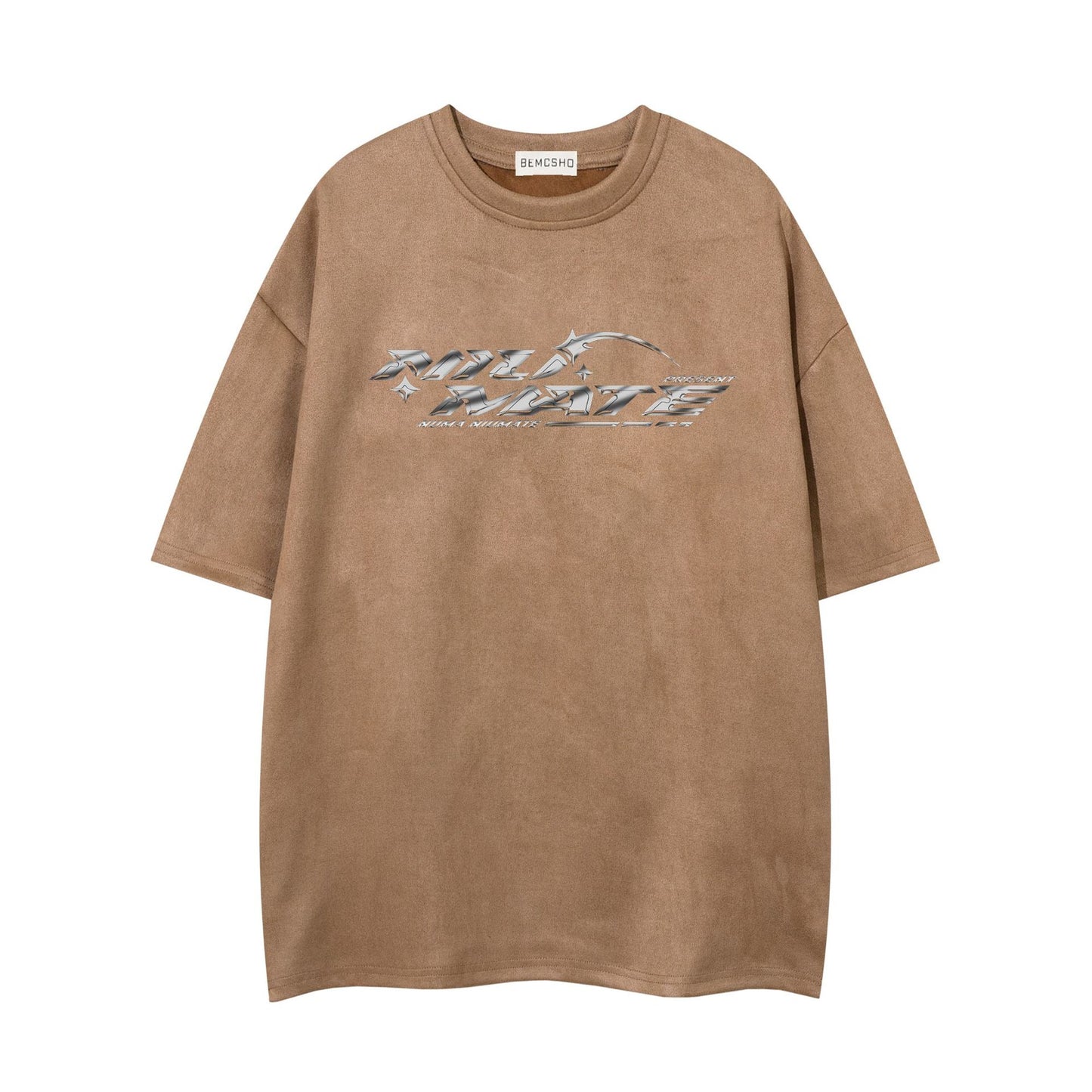 Ye T Shirt Summer Angel Wings Print Short Sleeve