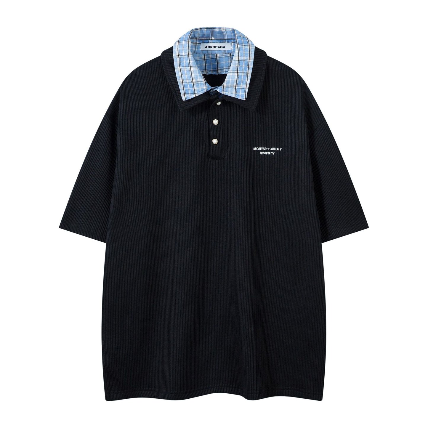 Hustle vintage summer t-shirt short sleeve polo shirt