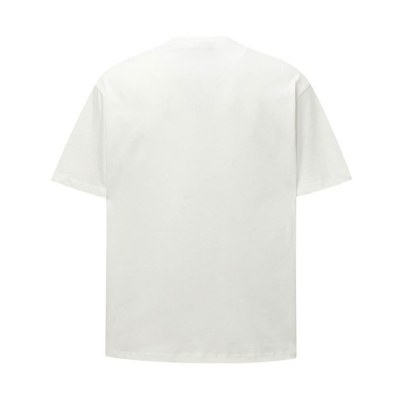 Hip Hop Shirts For Boys Summer Graffiti Alphabet Print Short Sleeve T-Shirt