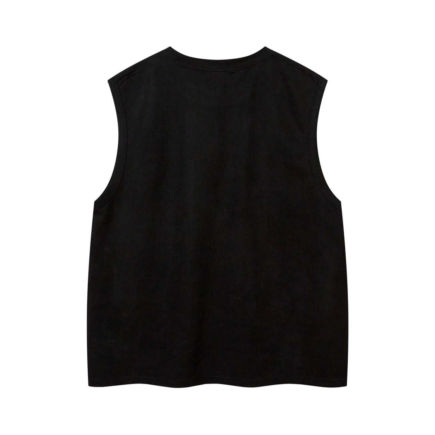 1990 Fashion Summer Vest Embroidered Loose Sleeveless T-Shirt