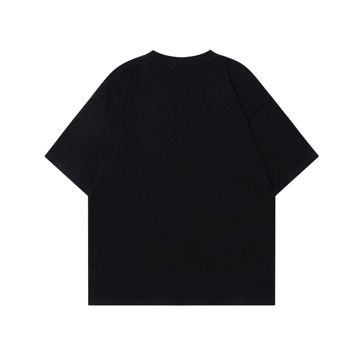 Unisex T-shirts Street Vintage Character Pattern Men's Loose Short Sleeve T-Shirt