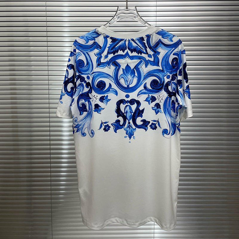 East Coast Shirts Spring/Summer Casual Short Sleeve Crew Neck Men's T-Shirts