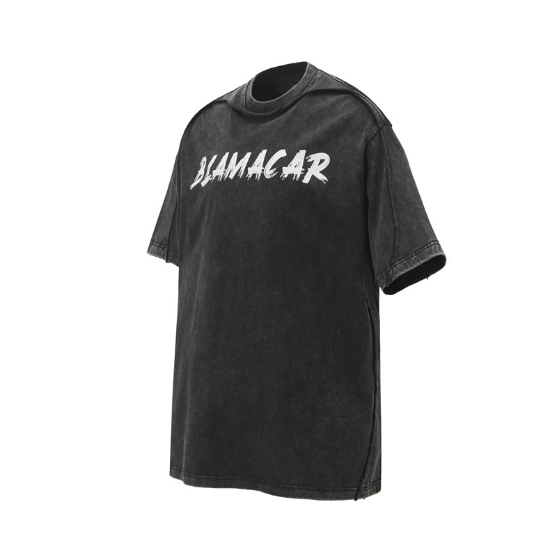 Camisas Retros Summer Crew Neck