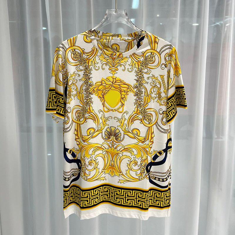 East Coast Shirts Spring/Summer Crew Neck Short Sleeves Men's T-Shirts