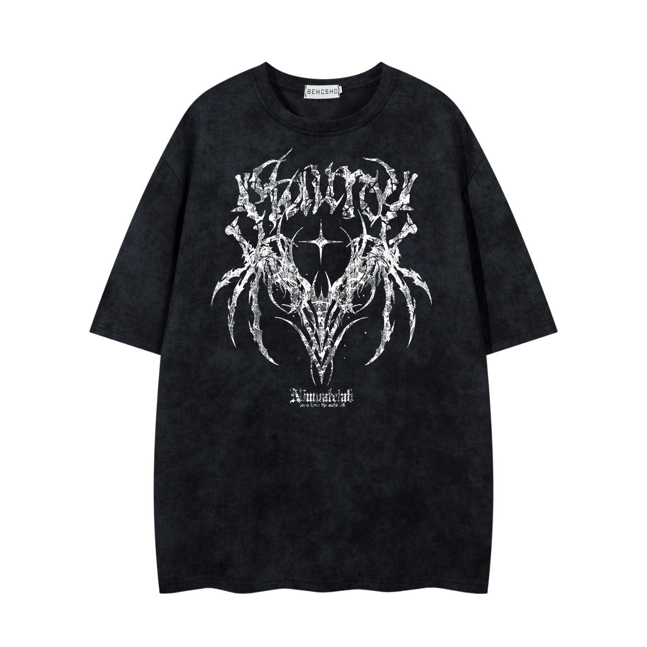 Ye T Shirt Skull Print Short Sleeve T-Shirt