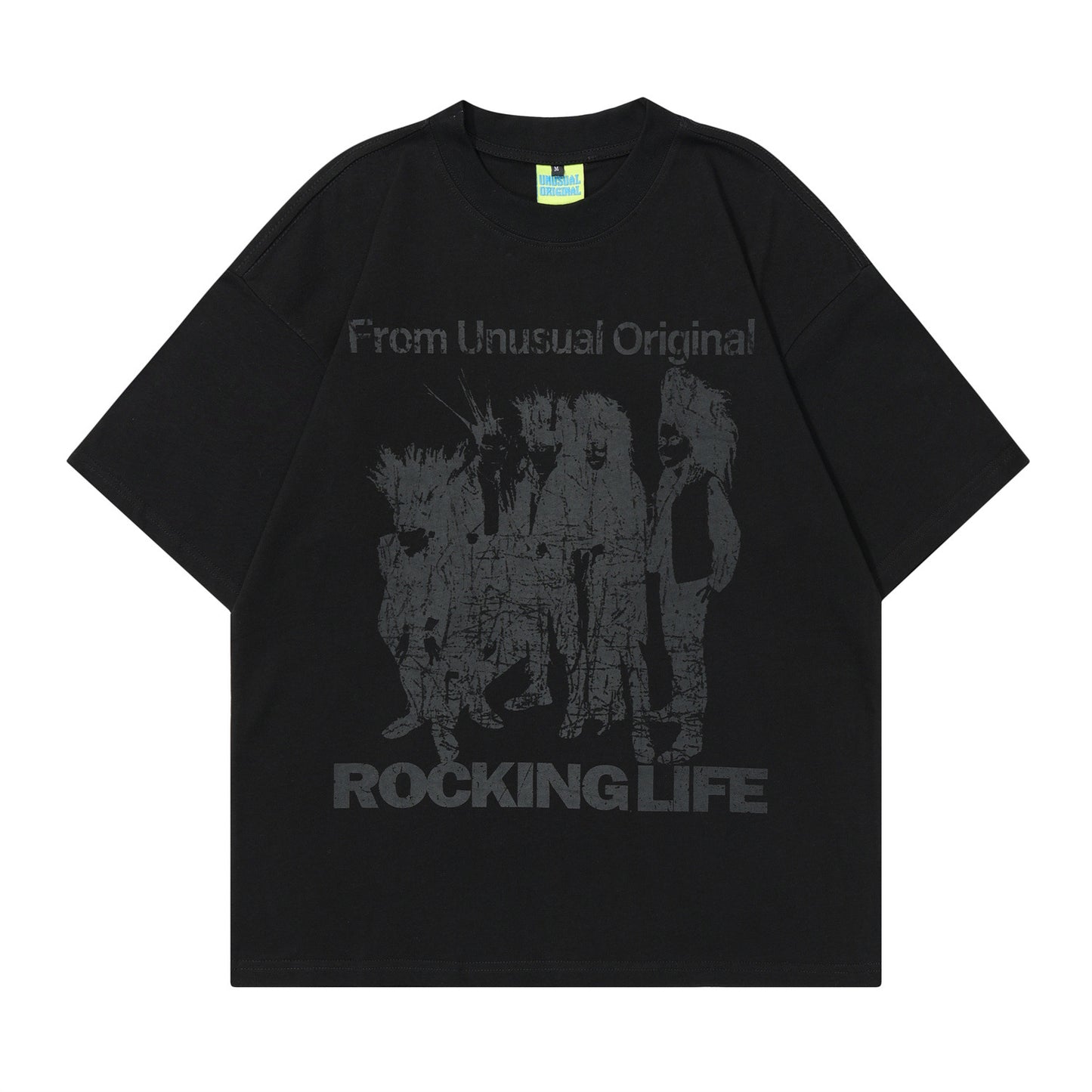90s West Coast Hip Hop Fashion T Shirts Spring Summer Dopamine Loose Love Short Sleeve T-Shirt