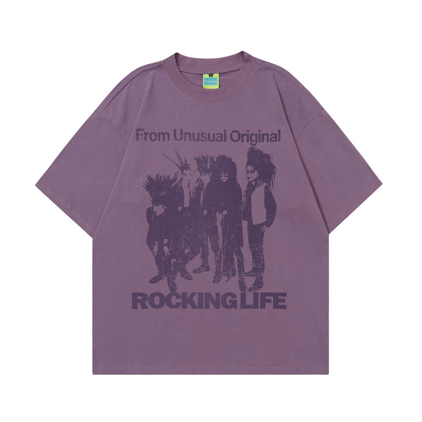 90s West Coast Hip Hop Fashion T Shirts Spring Summer Dopamine Loose Love Short Sleeve T-Shirt