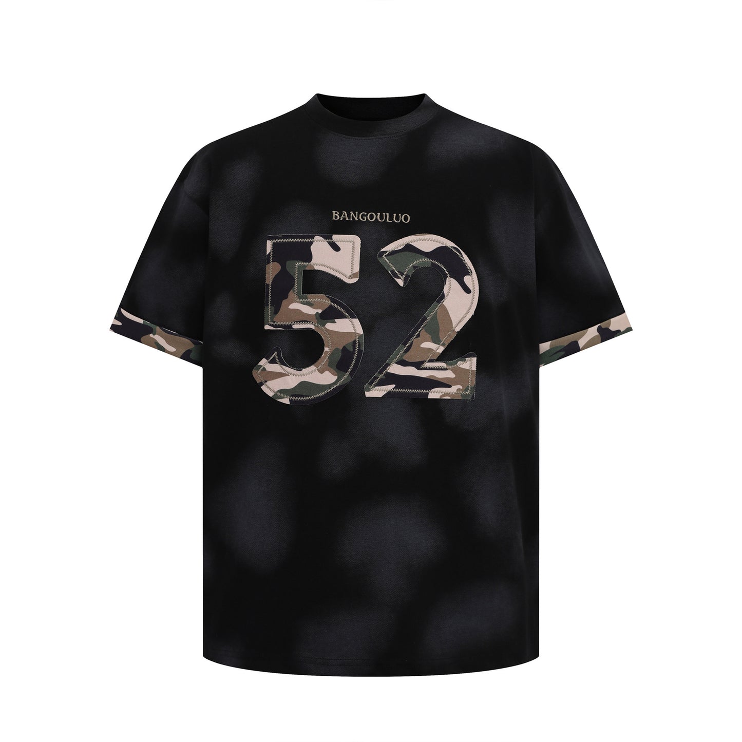 Hip Hop Clothing Summer Vintage Graffiti Make Old Short Sleeve T-Shirt