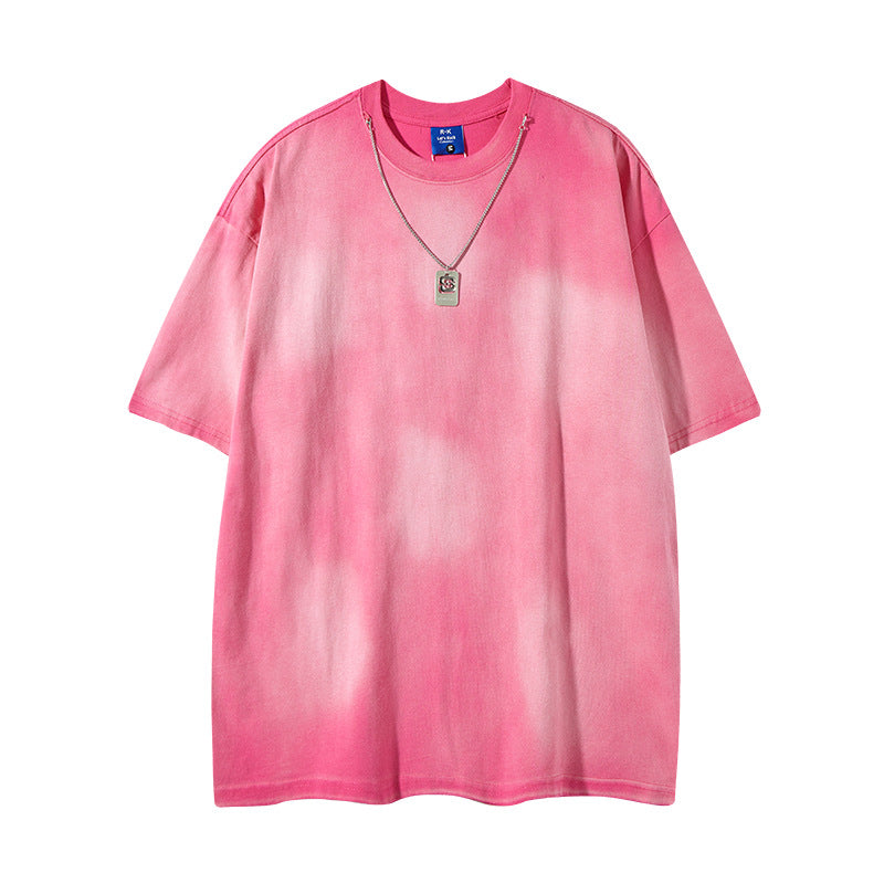 Nyc 1990 Shirt gradual change washed old T-shirt short sleeve