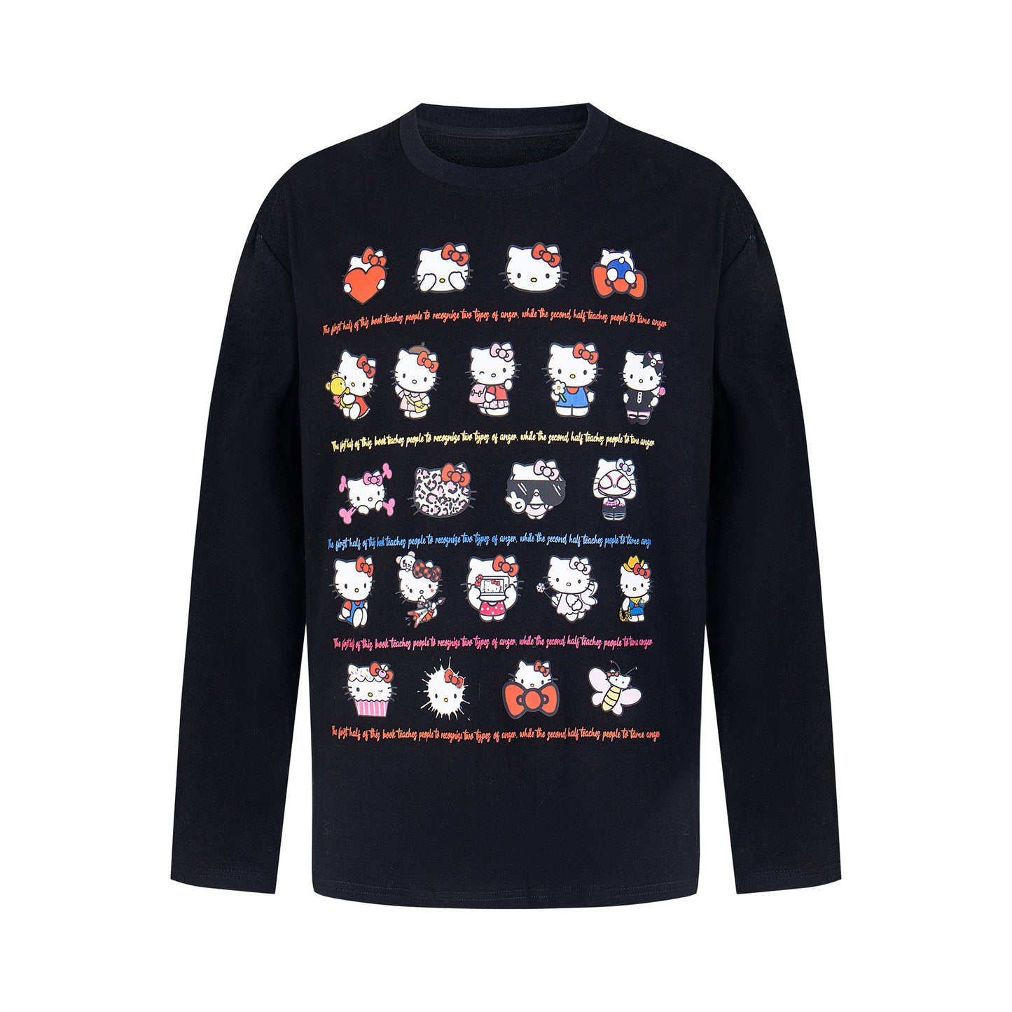 New York Hip Hop Style Long Sleeve T-Shirt Autumn Crew Neck Loose Casual Top