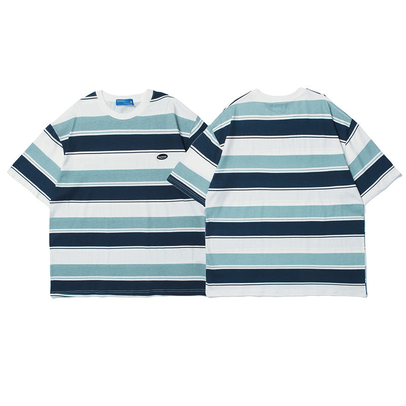 Vice streetwear Summer Short Sleeve Loose Crew Neck T-Shirts