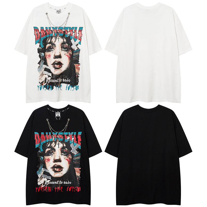 1990 Fashion T-Shirt Short Sleeve