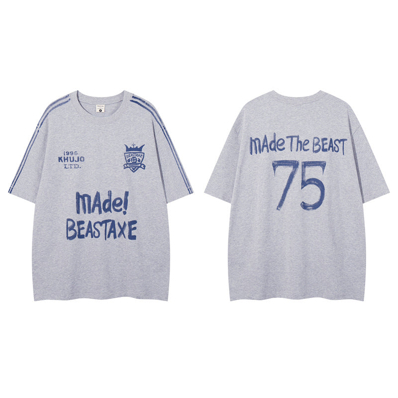 Y2K mens shirt summer