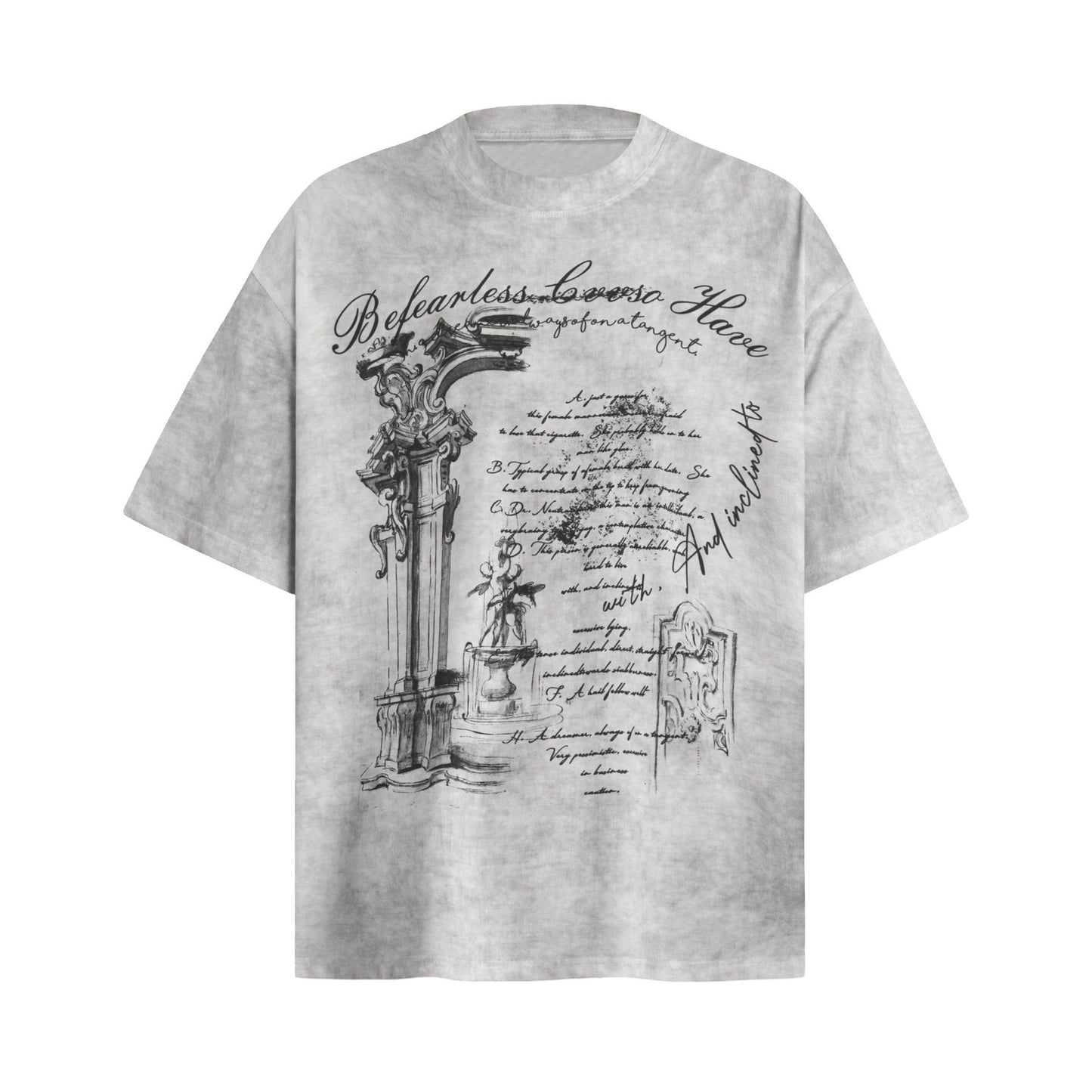 Ye T Shirt Summer Retro Old Short Sleeve T-Shirt